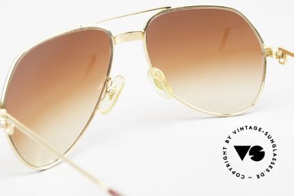 Cartier Vendome LC - S Luxury Sunglasses from 1983, 2. hand, but in great vintage condition with CHANEL case, Made for Men and Women