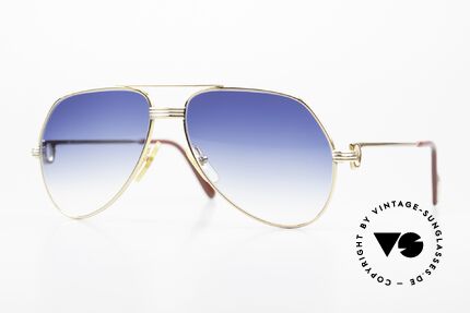 Cartier Vendome LC - S Luxury Sunglasses from 1983 Details
