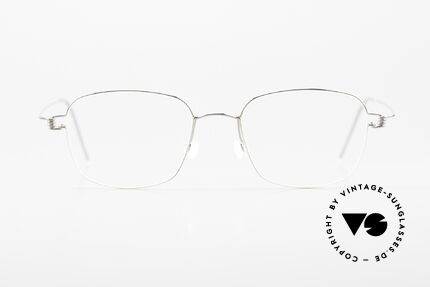 Lindberg Santi Air Titan Rim Classic Men's Frame Silver, distinctive quality and design (award-winning frame), Made for Men