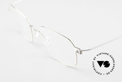 Lindberg Santi Air Titan Rim Classic Men's Frame Silver, extremely strong, resilient and flexible (and 3g only!), Made for Men
