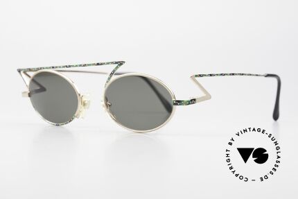 Casanova LC30 ZigZag Shades True Vintage, model is often called zig-zag glasses / flash shades, Made for Men and Women