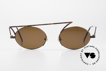 Casanova LC30 Zig Zag Sunglasses 1990's, rare & interesting 90's vintage sunglasses from Italy, Made for Men and Women