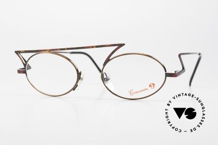 Casanova LC30 Art Nouveau Eyeglass-Frame Details