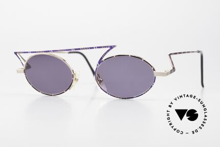 Casanova LC30 Art Nouveau Shades 1990's, Casanova sunglasses, mod. LC30, size 48/20, col. 02, Made for Men and Women