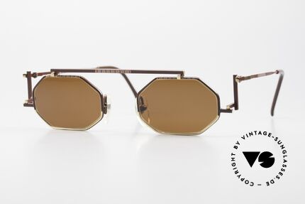 Casanova RVC2 Architects Sunglasses 90's, Casanova shades, model RVC-2, size 44/22, col. 03, Made for Men and Women