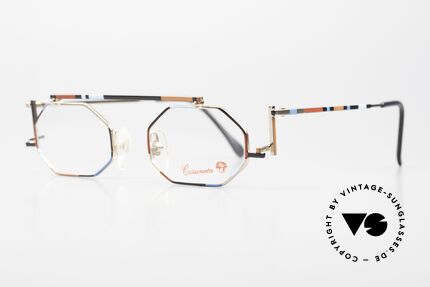 Casanova RVC2 Geometric Glasses Purism, Rietveld belonged to the artist association "De Stijl", Made for Men and Women