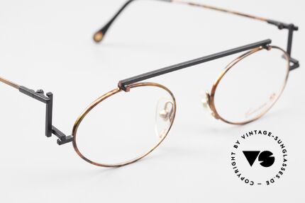 Casanova RVC4 Neoplastic Art Eyeglasses, decomposition of all parts into geometric & colored forms, Made for Men and Women