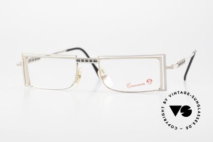 Casanova LC5 Square Eyeglass-Frame 90's Details
