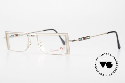 Casanova LC5 Square Specs Belle Epoque, LC ="Liberty Collezione", which is Ital. "Art Nouveau", Made for Men and Women