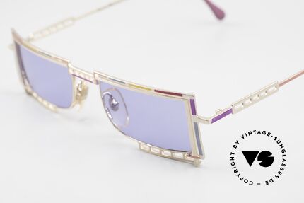 Casanova LC4 Square And Colorful Shades, frame design & color according to the "Belle Epoque"., Made for Men and Women