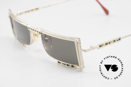 Casanova LC4 24kt Gold Plated Sunglasses, frame design & color according to the "Belle Epoque"., Made for Men and Women
