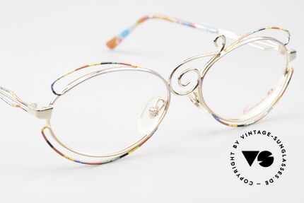 Casanova RC5 Special Glasses Elegant Colorful, NOS - unworn (like all our artful vintage eyeglasses), Made for Women