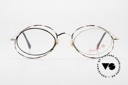 Casanova LC16 Ladies Eyeglasses Crazy, LC ="Liberty Collezione", which is Ital. "Art Nouveau", Made for Women