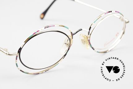 Casanova LC16 Ladies Eyeglasses Crazy, UNWORN, new old stock, with Casanova DEMO lenses, Made for Women