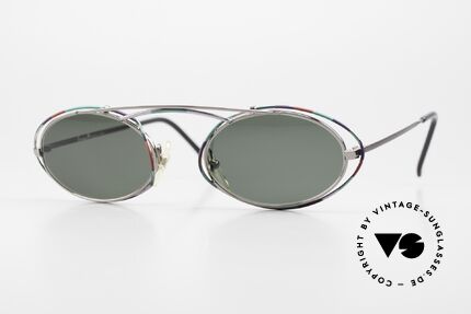 Casanova LC22 Art Nouveau Sunglasses Oval Details