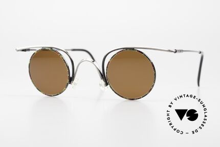 Casanova LC32 Crazy Round Shades 80s 90s Details