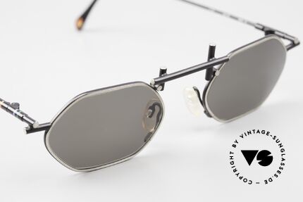 Casanova RVC5 Geometric Art Sunglasses, the "red and blue chair" by Rietveld is world famous!, Made for Men and Women
