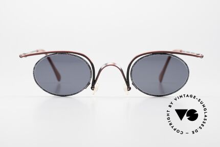 Casanova LC31 90's Sunglasses Crazy Oval, LC ="Liberty Collezione", which is Ital. "Art Nouveau", Made for Men and Women