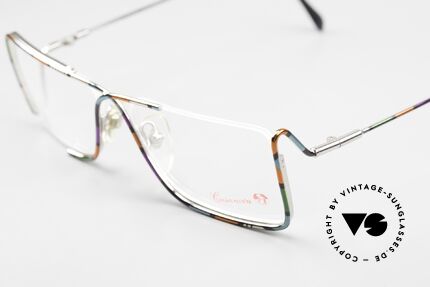 Casanova FC31 Futurism Art Eyeglasses 90's, the attempt to represent the future experimentally, Made for Men and Women