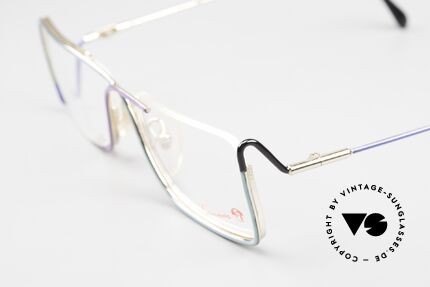 Casanova FC31 Art Eyeglasses Futurism 90's, the attempt to represent the future experimentally, Made for Men and Women
