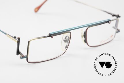 Casanova RVC3 De Stijl Architects Glasses, 1990's, Casanova dedicated the RVC series to Rietveld, Made for Men and Women