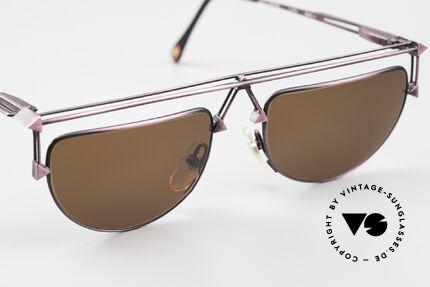 Casanova RVC1 Artist Sunglasses Bauhaus, decomposition of all parts into geometric & colored forms, Made for Men and Women
