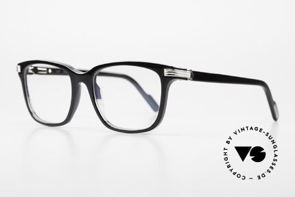 Cartier Premier C Ladies Glasses & Men's Frame, CT0161O, size 54/19, col. 008 black / platinum, Made for Men and Women