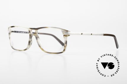 Cartier Eye Classics Men's Eyeglasses Platinum, noble frame pattern: Smoked Tortoiseshell Effect, Made for Men