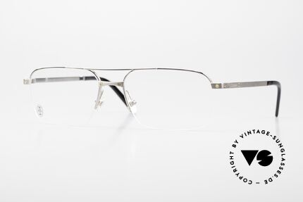 Cartier Semi T-Eye Titanium Frame Semi Rimless Details