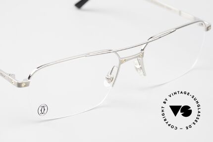 Cartier Semi T-Eye Titanium Frame Semi Rimless, aesthetics & functionality on top level; LUXURY, Made for Men