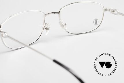 Cartier Whisper Shiny Platinum Frame Unisex, NO retro glasses; an old original from January 2011, Made for Men and Women