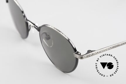 Giorgio Armani 129 Panto Round 90's Shades, sober, timeless style; suitable for every occasion, Made for Men and Women