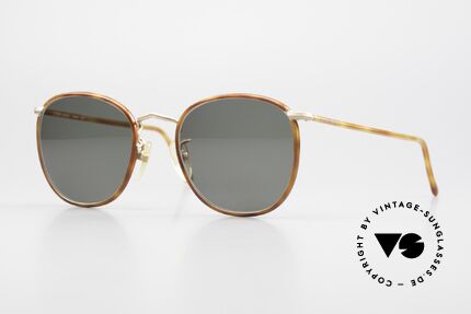Giorgio Armani 141 Square Panto Sunglasses 90s Details