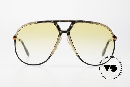 Alpina M1 Glasses Wearable At Night, the old 1980's original in GOLD-TORTOISE-BLACK, Made for Men