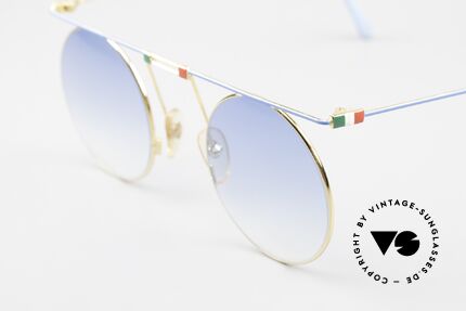 Casanova MTC 7 Art Sunglasses Italian Flag, MTC stands for "Metalmeccanici" = "metalworkers", Made for Men and Women
