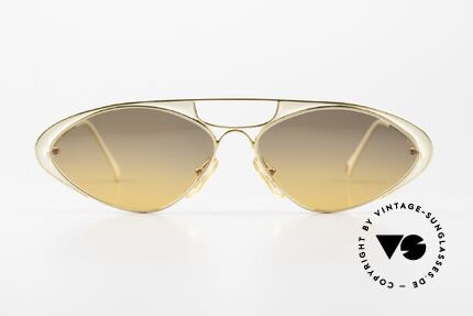 Casanova LC8 Shades Art Nouveau Style, interesting 1980'/90's vintage sunglasses from Italy, Made for Women