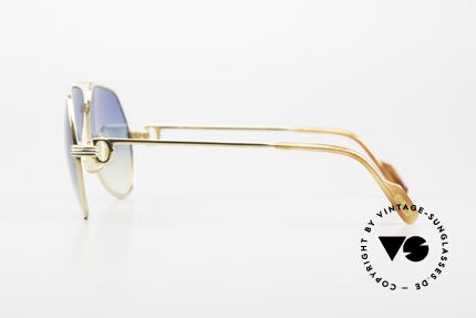 Cartier Vendome LC - S 80's Shades Blue To Yellow, new, fancy sun lenses (blue to yellow gradient); 100% UV, Made for Men and Women