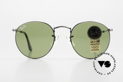 Ray Ban Round Metal 49 Round Vintage Shades USA, a timeless classic in high-end quality; made in USA, Made for Men and Women