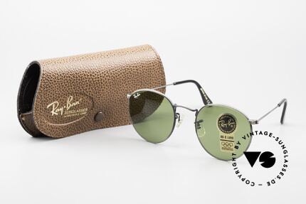 Ray Ban Round Metal 49 Round Vintage Shades USA, Size: small, Made for Men and Women