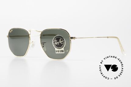 Ray Ban Classic Style III Bausch & Lomb Sun Lenses, gold-plated luxury edition: really made in U.S.A., Made for Men and Women