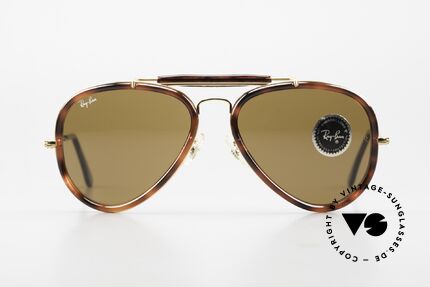 Ray Ban Traditionals Outdoorsman 80's B&L USA Aviator Shades, large size 62°14, Traditionals Style G Edition, Made for Men Ray Ban Traditionals Outdoorsman 80's B&L USA Aviator Shades, large size 62°14, Traditionals Style G Edition, Made for Men