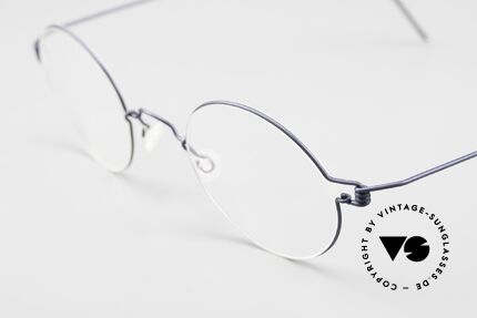 Lindberg Corona Air Titan Rim Round Titanium Frame Unisex, extremely strong, resilient and flexible (and 3g only!), Made for Men and Women