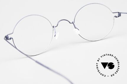 Lindberg Corona Air Titan Rim Round Titanium Frame Unisex, simple & strong frame: free from screws, rivets & welds, Made for Men and Women