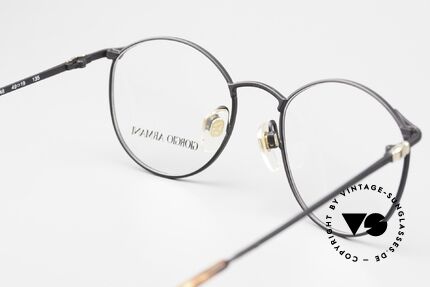 Giorgio Armani 132 Rare Old 90's Panto Eyeglasses, NO RETRO SPECS, but a unique 30 years old original, Made for Men