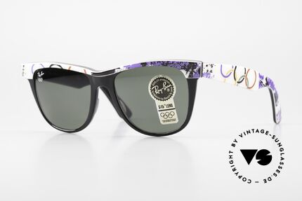 Ray Ban Wayfarer II Olympic Games 1964 Insbruck Details