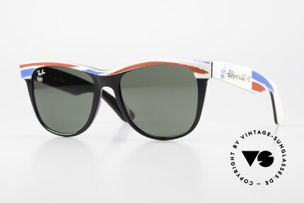 Ray Ban Wayfarer II Olympic Games 1992 Albertville Details