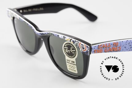 Ray Ban Wayfarer I Olympic Games 1932 Los Angeles, NO RETRO sunglasses, but an authentic USA-original, Made for Men and Women