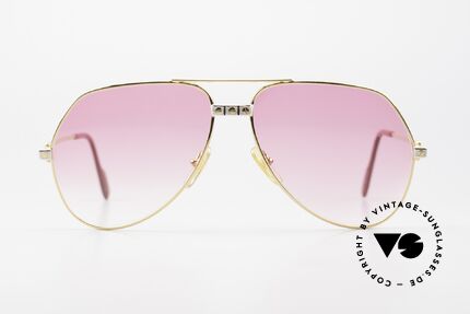 Cartier Vendome Santos - L Pink Gradient For Bond Girls, mod. "Vendome" was launched in 1983 & made till 1997, Made for Men and Women
