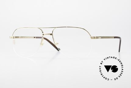 Cartier Santos De Cartier Titanium Specs Semi Rimless Details