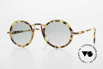 Cazal 644 90's Sunglasses Round Unisex Details